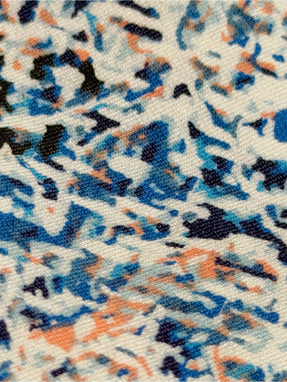 Zac & Rachel Blue Patterned Men’s Joggers - Picture 3 of 5